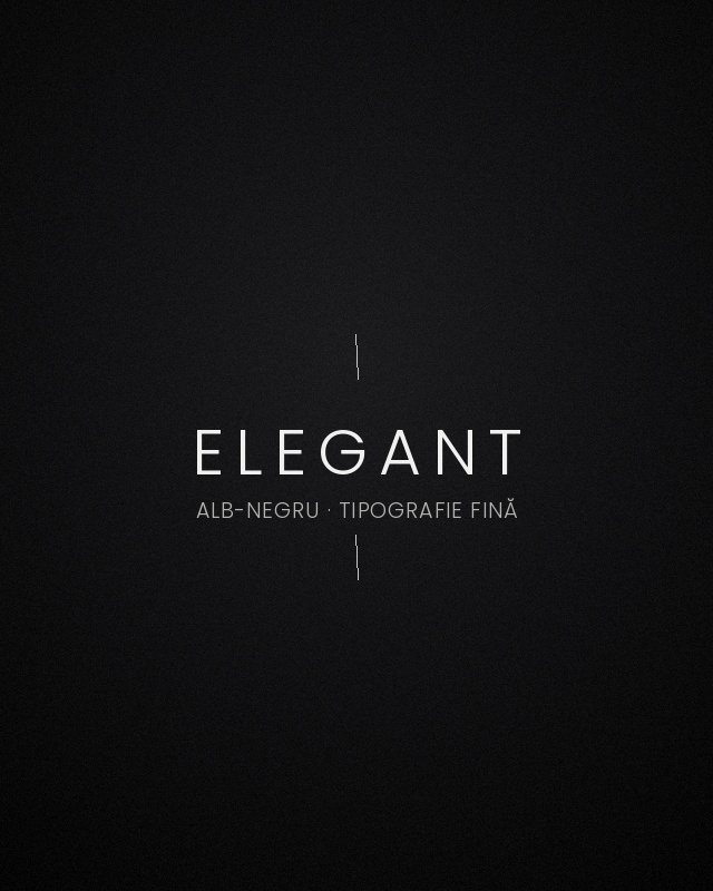 Ediția Ta vibe elegant